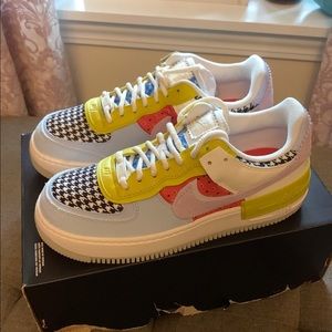 Nike Air Force 1 Shadow Patchwork sz 10 NIB